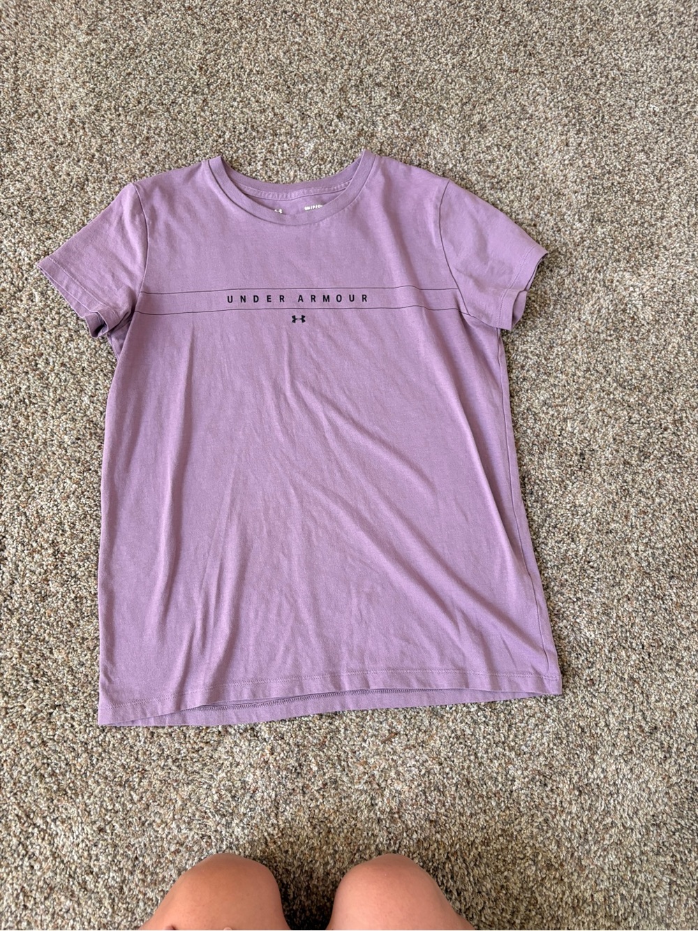 Under Armour The Classic Tee Short Sleeve Tee Purple Size Small/Medium